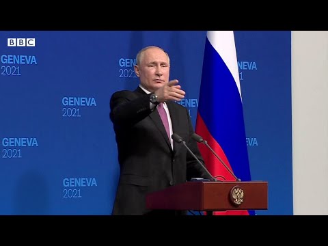 プーチン大統領「予測しにくいのは我々だとでも？」　首脳会談後の会見で