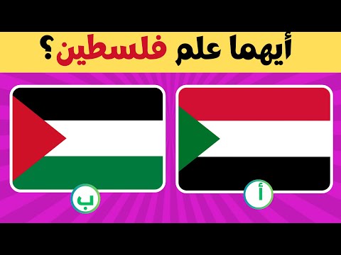 خمن العلم الصحيح | اعلام الدول العربية🚩| الغاز للاذكياء💡