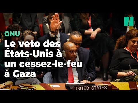 Les &Eacute;tats-Unis mettent leur veto &agrave; un cessez-le-feu dans la bande de Gaza