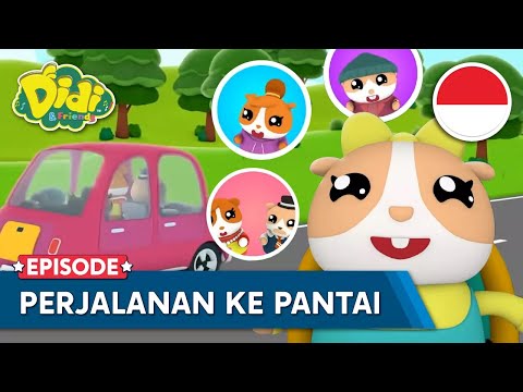 Perjalanan Ke Pantai | Lagu Anak-Anak Indonesia | Didi &amp; Friends Indonesia