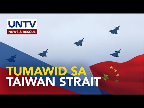 8 Chinese fighter jets, tumawid sa median line ng Taiwan Strait