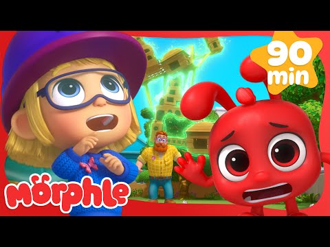 Morphle's Magic Treehouse🌳🏠 | Cartoons for Kids | Mila and Morphle