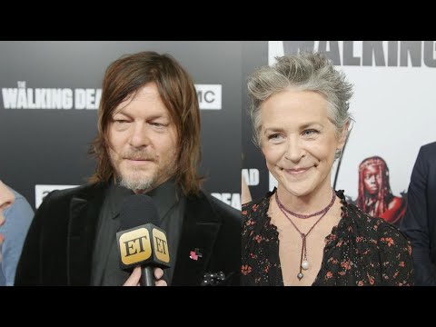 The Walking Dead: Melissa McBride and Norman Reedus React to Carol &amp; Ezekiel's Romance (Exclusi&hellip;