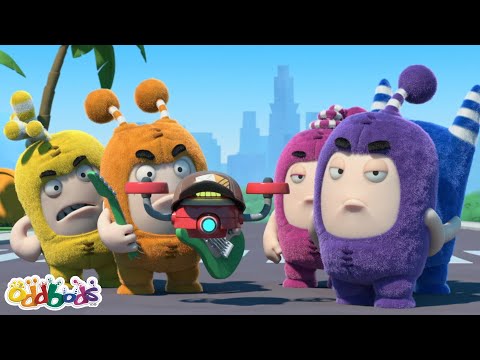 Delivery Man Vs Drone! | Oddbods TV Full Episodes | Funny Cartoons For Kids