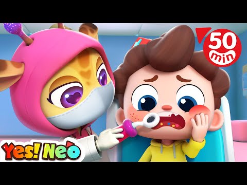 Dentist Song | Neo Goes to the Dentist 🦷😁 | Good Habits | Kids Songs | Starhat Neo | Yes! Neo