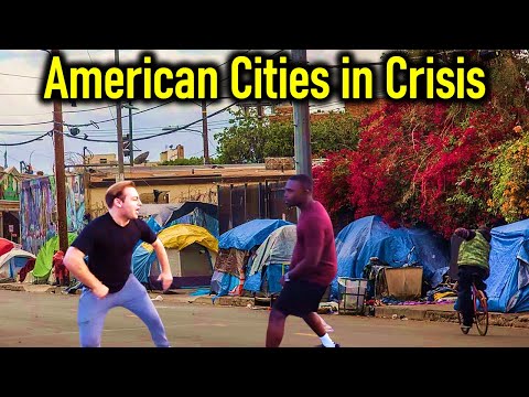 American Cities in Crisis due to Poverty, Homelessness, and Crime