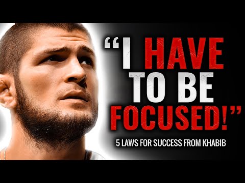 Khabib Nurmagomedov's 5 LAWS For SUCCESS | Motivational Speech 2021