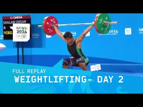 Weightlifting  - Men's 62kg Afternoon Session Day 2 | Full Replay | Nanjing 2014 Youth Olympic Games