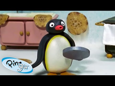 Pingu Loves Pancakes 🐧 | Pingu - Official Channel | Cartoons For Kids