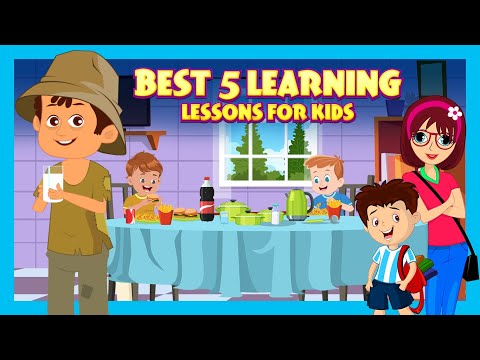 Best 5 Learning Lessons for Kids | Tia &amp; Tofu | Moral Stories for Kids | Bedtime Stories