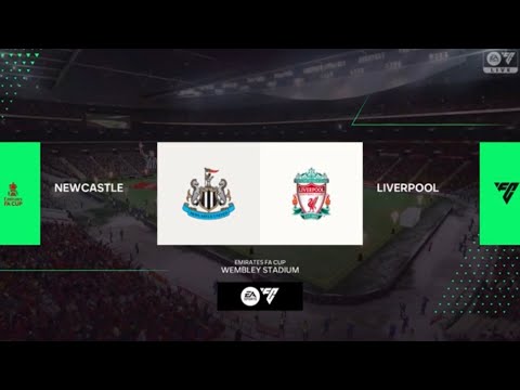 EA SPORTS FC 24 Newcastle United gegen FC Liverpool FA Cup Finale Gameplay/Deutsch