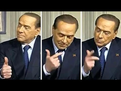 Consultazioni 2018, lo show di Berlusconi mentre parla Salvini: tiene il conto dei punti...