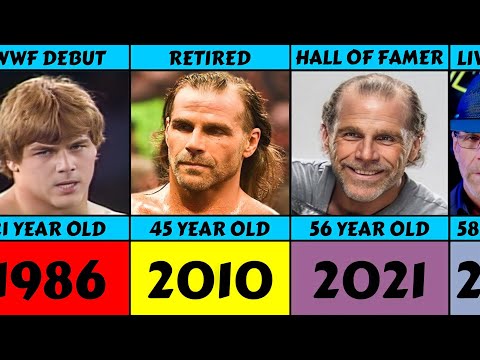 Shawn Michaels From 1986 To 2023