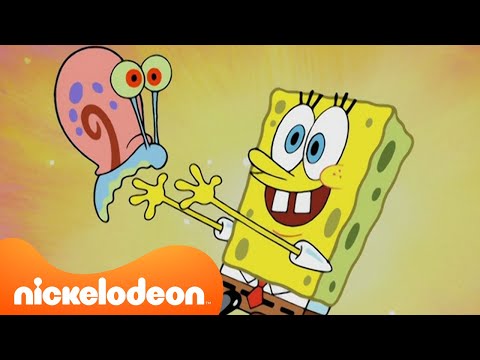 &iexcl;Bob Esponja pierde a Gary el caracol! 🐌 (con Gary, vuelve a m&iacute;) | Nickelodeon en Espa&ntilde;ol