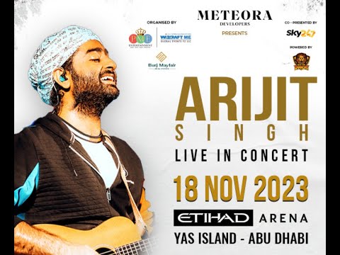 Arijit Singh mashups live Bollywood Classic Songs at Abu Dhabi Concert 2023