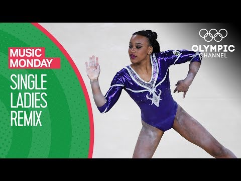 Rebeca Andrade Dazzles her Home Crowd to Beyonc&eacute; at Rio 2016 | Music Monday