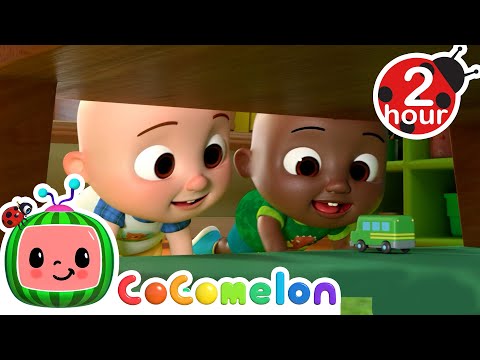 10 Little Buses | CoComelon - Cody's Playtime | Songs for Kids &amp; Nursery Rhymes | Toys