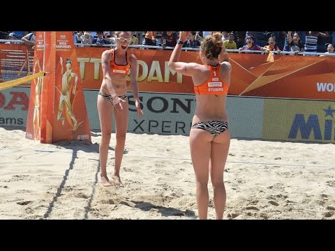 Gallay/Klug (ARG) vs. Stiekema/Remmers (NED) - Rotterdam &ndash; Women World Championships 2015