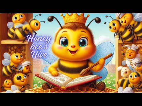 Honey bee hive/kids learning /cartoons /Science stories and experiments for Kids'