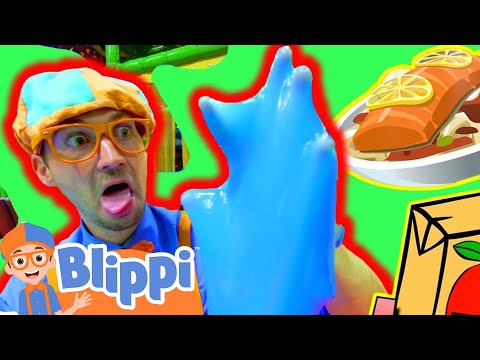 Blippi Learns the 5 Senses | Kids Show | Fun &amp; Weird Time