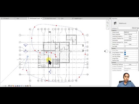 EP75 | Revit Beginner Program | Creating Walkthrough and Climb Stairs Animation | Bansri Pandey