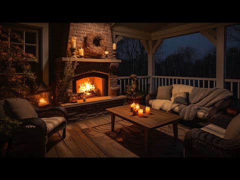 Country Porch Retreat 🌧️Unwind to the Soothing Sounds of Rain / Fire!