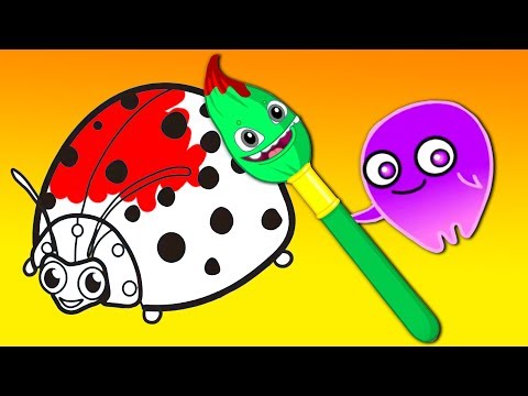 Apprenez les couleurs avec Groovy le Martien - Dessins anim&eacute;s &eacute;ducatif