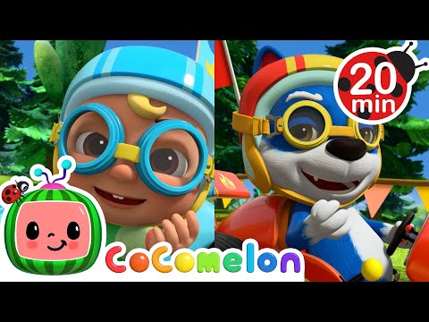 Let's Go Go-Karting! | CoComelon, Sing Along Songs for Kids