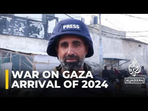 Palestinians were &lsquo;running for their lives&rsquo; as world celebrated arrival of 2024