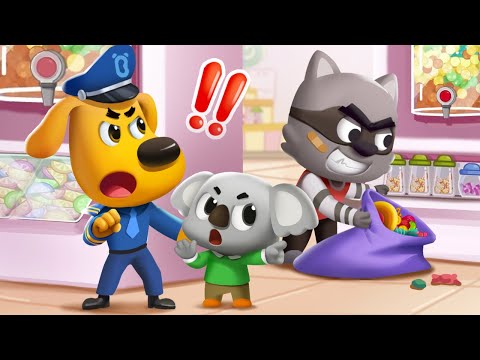 Dangerous Friends | Safety Tips | Police Cartoons | Cartoon for Kids | Sheriff Labrador | BabyBus