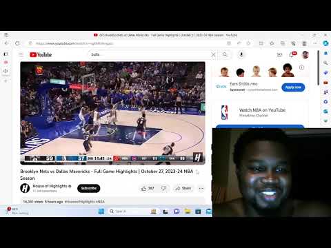 Brooklyn Nets vs Dallas Mavericks - Full Game Highlights | (Reaction)!!!