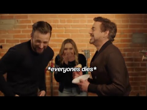 the marvel cast being the best cast for about 3 minutes