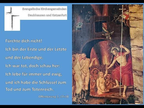 Gottesdienst zum Nach-h&amp;ouml;ren vom 26.11.2023