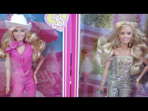 NEW 2023/24 VARIATION of Barbie The Movie Western / Golden Dolls