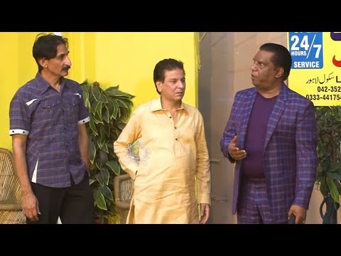 Amanat Chan and Iftikhar Thakur with Tariq Teddy New Stage Drama Comedy Clip 2020