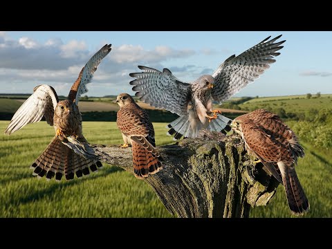 Kestrel Dad Raises Chicks Alone After Mum Disappears | Full Story | Mr &amp; Mrs Kes | Robert E Fuller