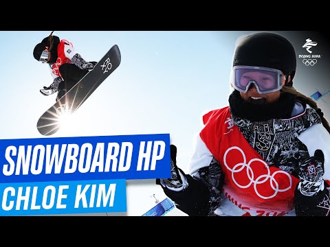 🇺🇸 Second snowboard halfpipe gold for Chloe Kim! 🥇