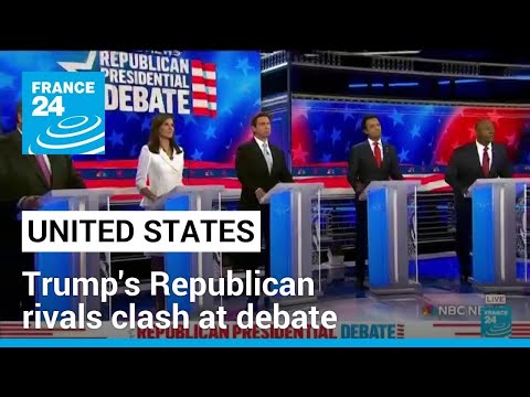 Trump's rivals clash at debate but do little to dent his lead in US race &bull; FRANCE 24 English