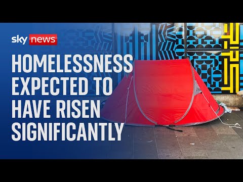 Number of homeless people expected to have increased significantly this Christmas