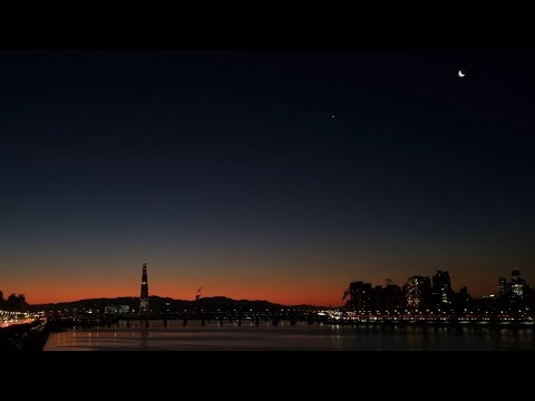 2024.01.08 sunrise 서울숲 한강전망대 🌜 원본(1배속)