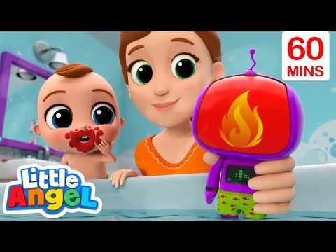 Hot And Cold Opposites Song! | Little Angel Kids Songs &amp; Nursery Rhymes | Fun Sing Along Songs