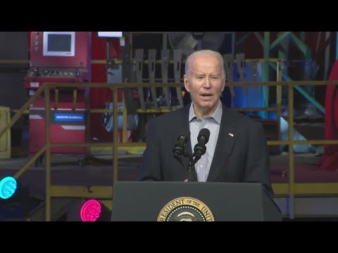 President Joe Biden visits CS Wind in Pueblo