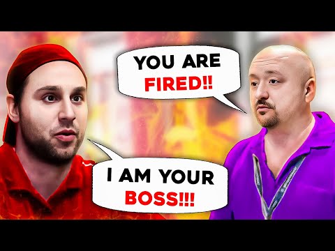 Undercover Boss SHOCKED when employee FIRED him!