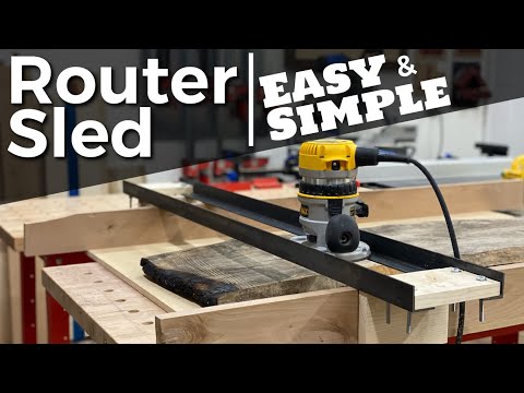 Router Sled &mdash; Build Under an Hour!