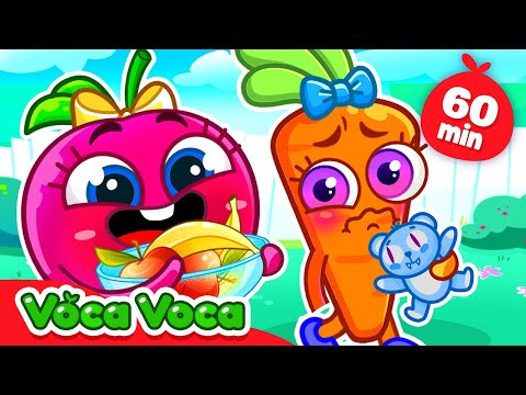 Sharing Snacks Song 😍🍩 Yummy Breakfast Song 🥪 II VocaVoca🥑Kids Songs &amp; Nursery Rhymes