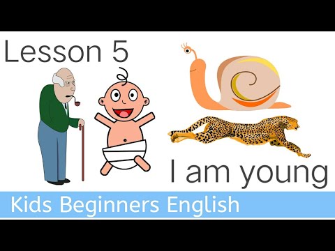 5. Adjectives Kids ESL English Class children's English class online classroom