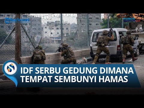 IDF Sebarkan Momen saat Serbu Kelompok Hamas di Gedung, Dicurigai Sebagai Markas Kelompok Hamas!