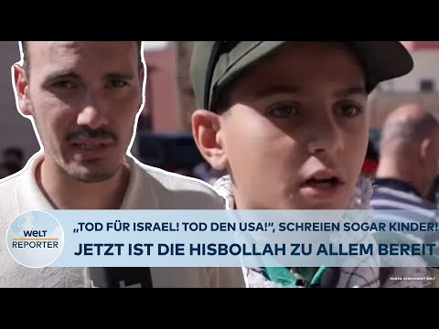 KRIEG GEGEN ISRAEL: Hisbollah zu allem bereit! &ldquo;Tod f&uuml;r Israel! Tod den USA!&rdquo;, rufen sogar Kinder