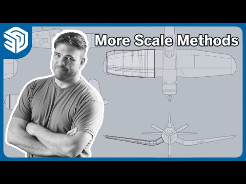 3D Tracing Airplane Parts &ndash; Intermediate Tutorial