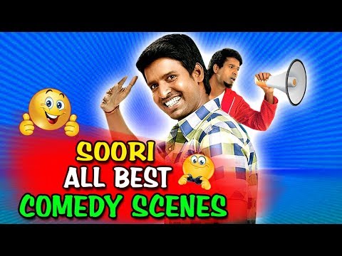 Soori All Best Comedy Scenes | South Indian Hindi Dubbed Best Comedy Scenes